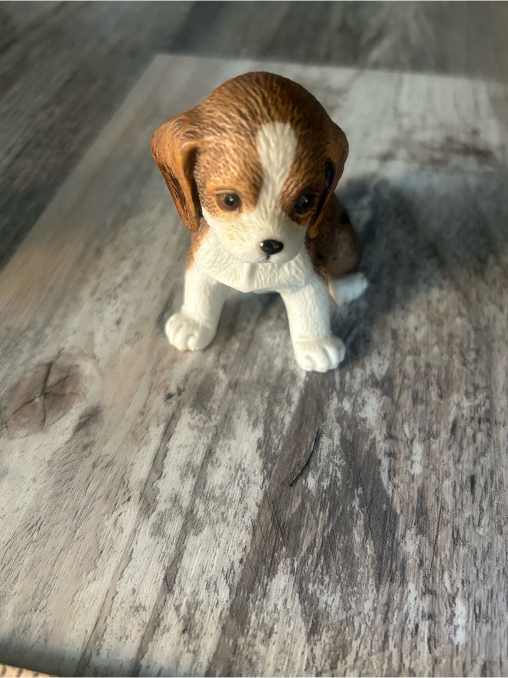 Vintage Homco Beagle Puppy Figurine #8828